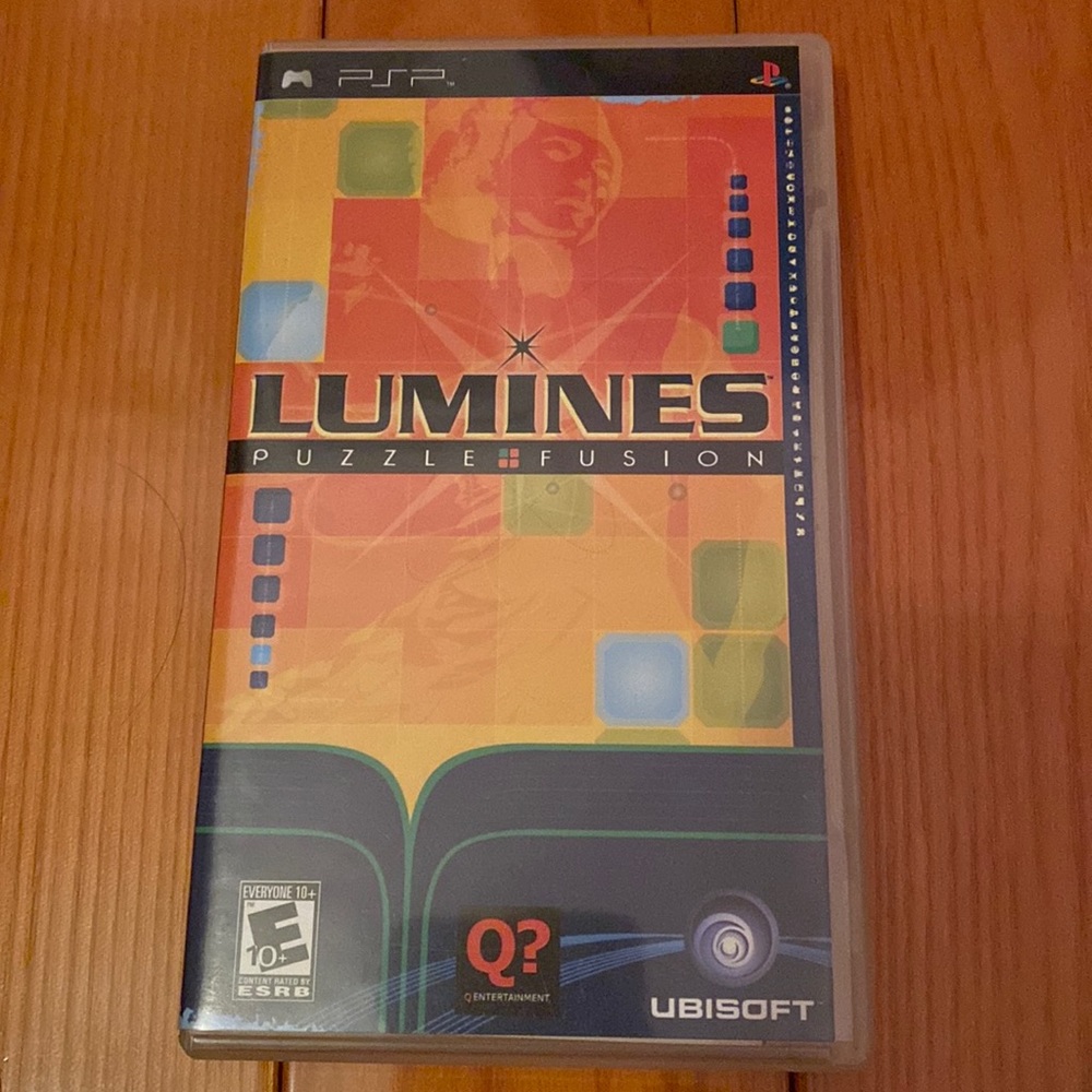 PSP Lumines game